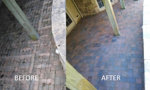 paver restoration before after